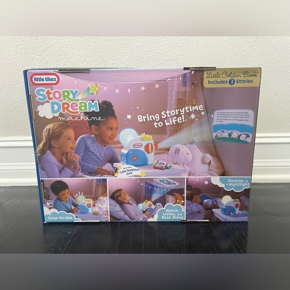 Little Tikes Story Dream
Machine: Little Golden Book
-Watch,listen 'n read along - Picture 3 of 11